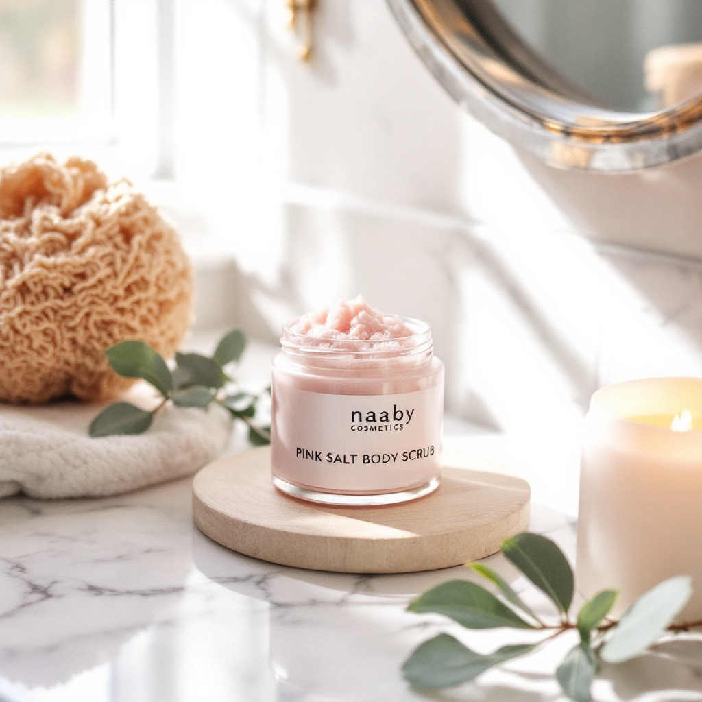 Pink Salt Body Scrub