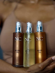 Brown Shimmer Body Oil