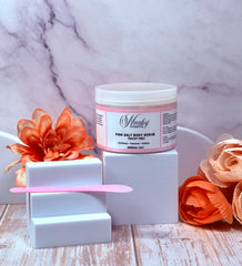 Peachy Vibes – Pink Salt Scrub