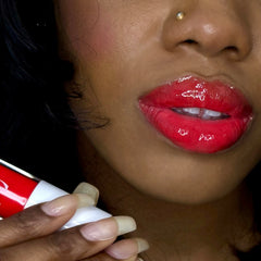 Poppy Red- Shine Long-Lasting Hydrating Lip Gloss