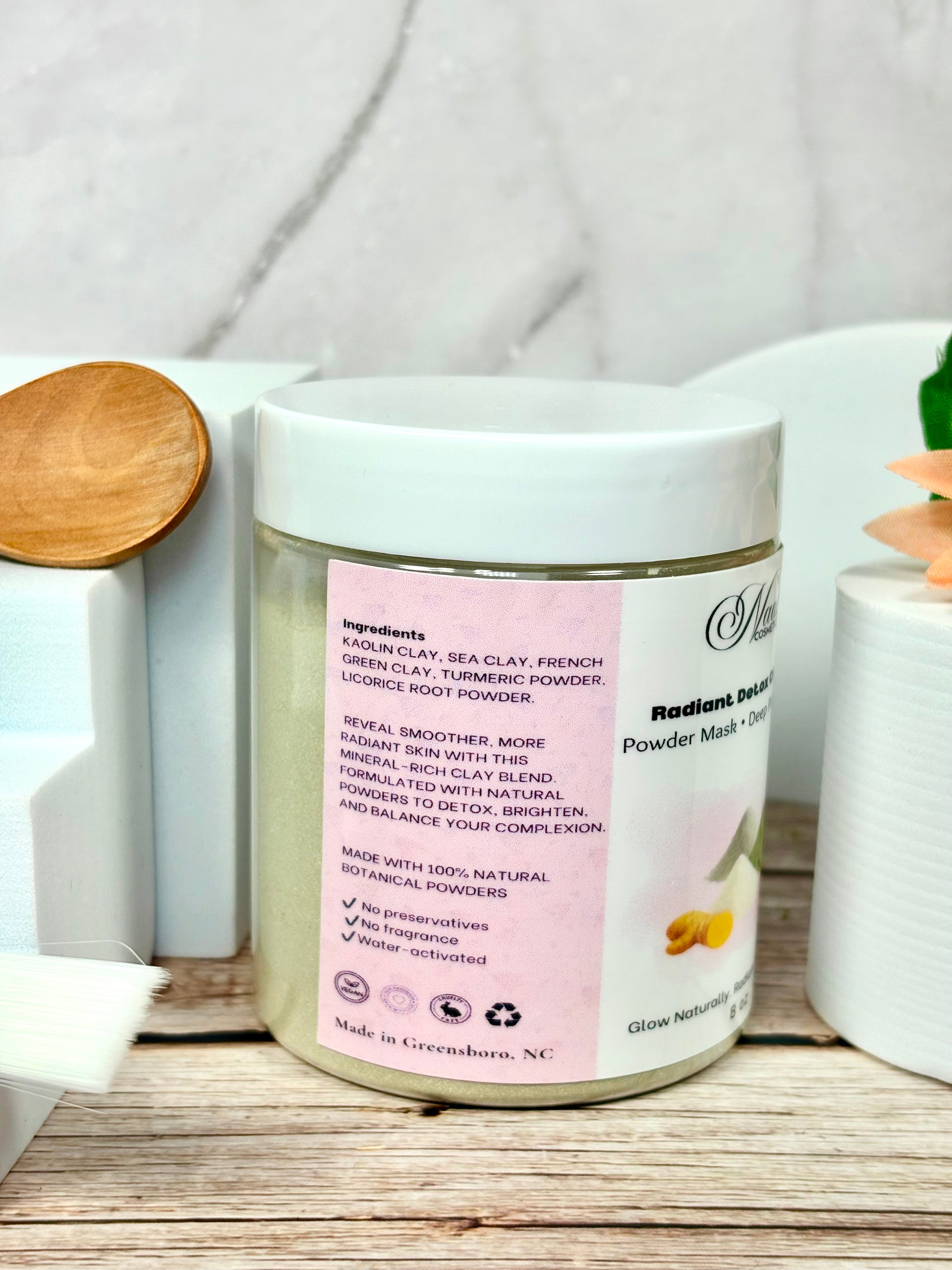 Radiant Detox Clay Mask – Powder Base