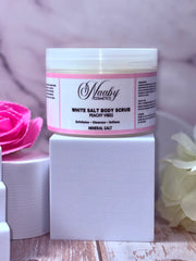 Peachy Vibes – White  Salt Scrub