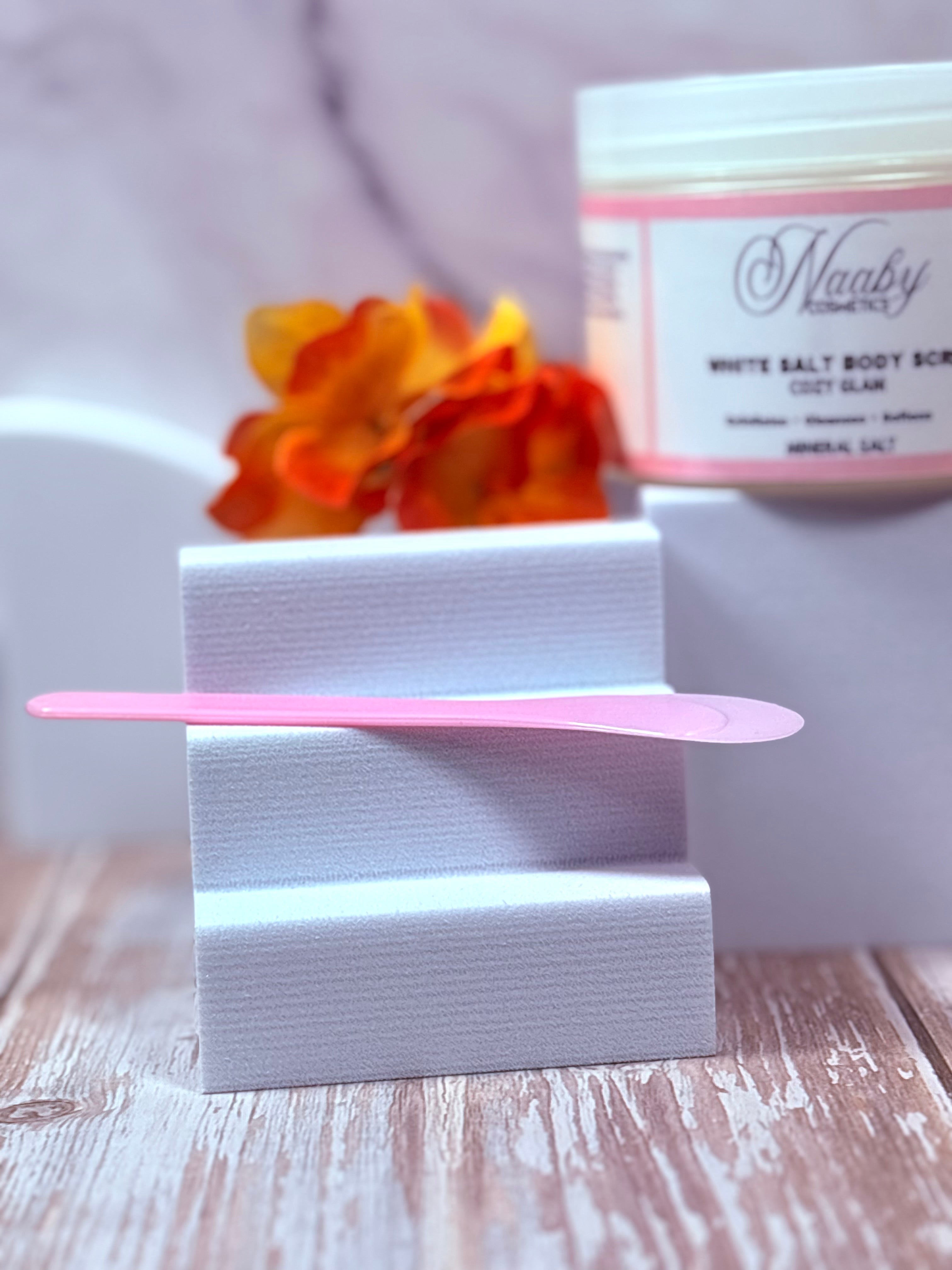 Cozy Glam – White  Salt Scrub