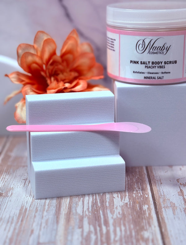 Peachy Vibes – Pink Salt Scrub
