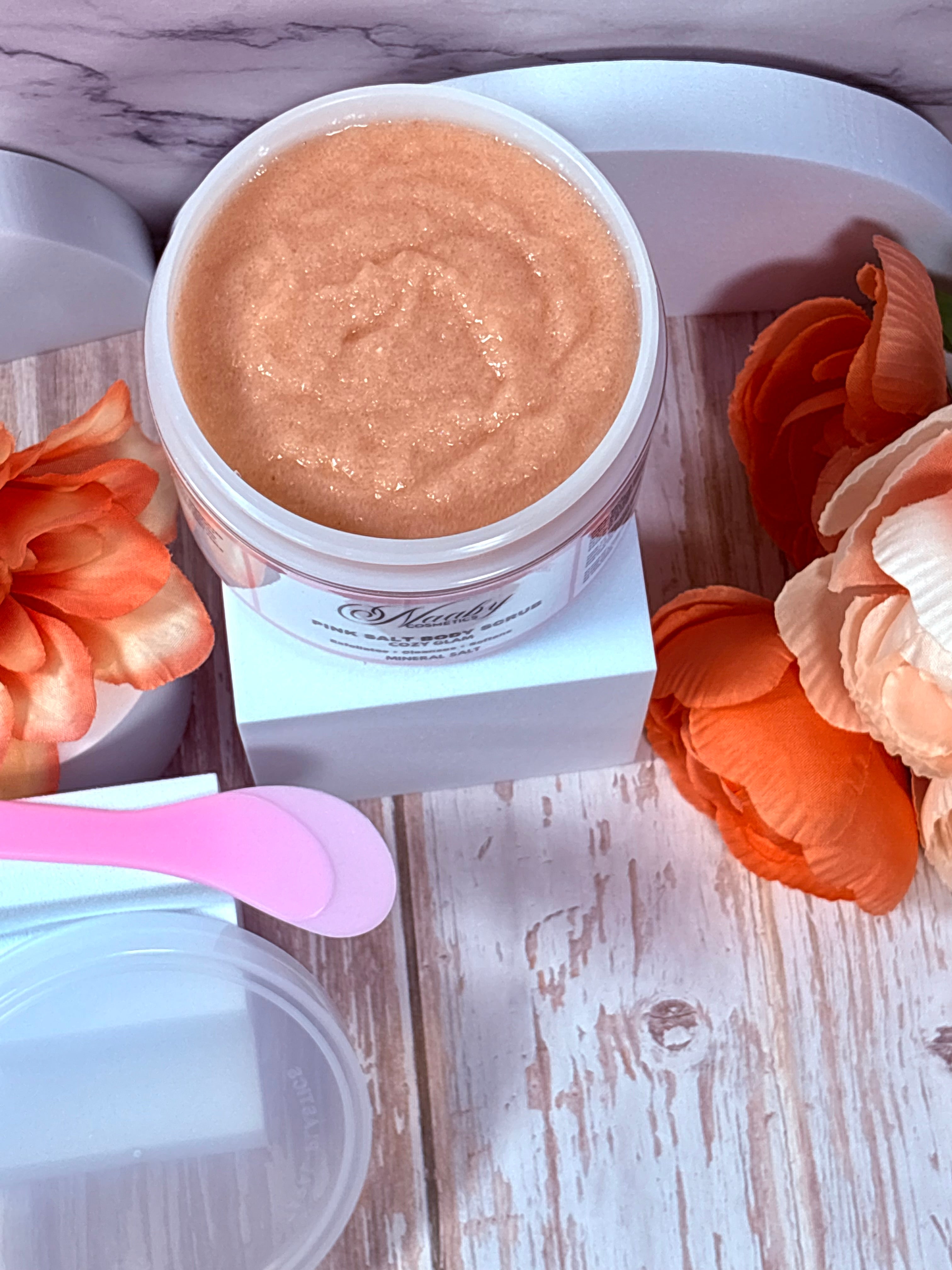Cozy Glam – Pink Salt Scrub