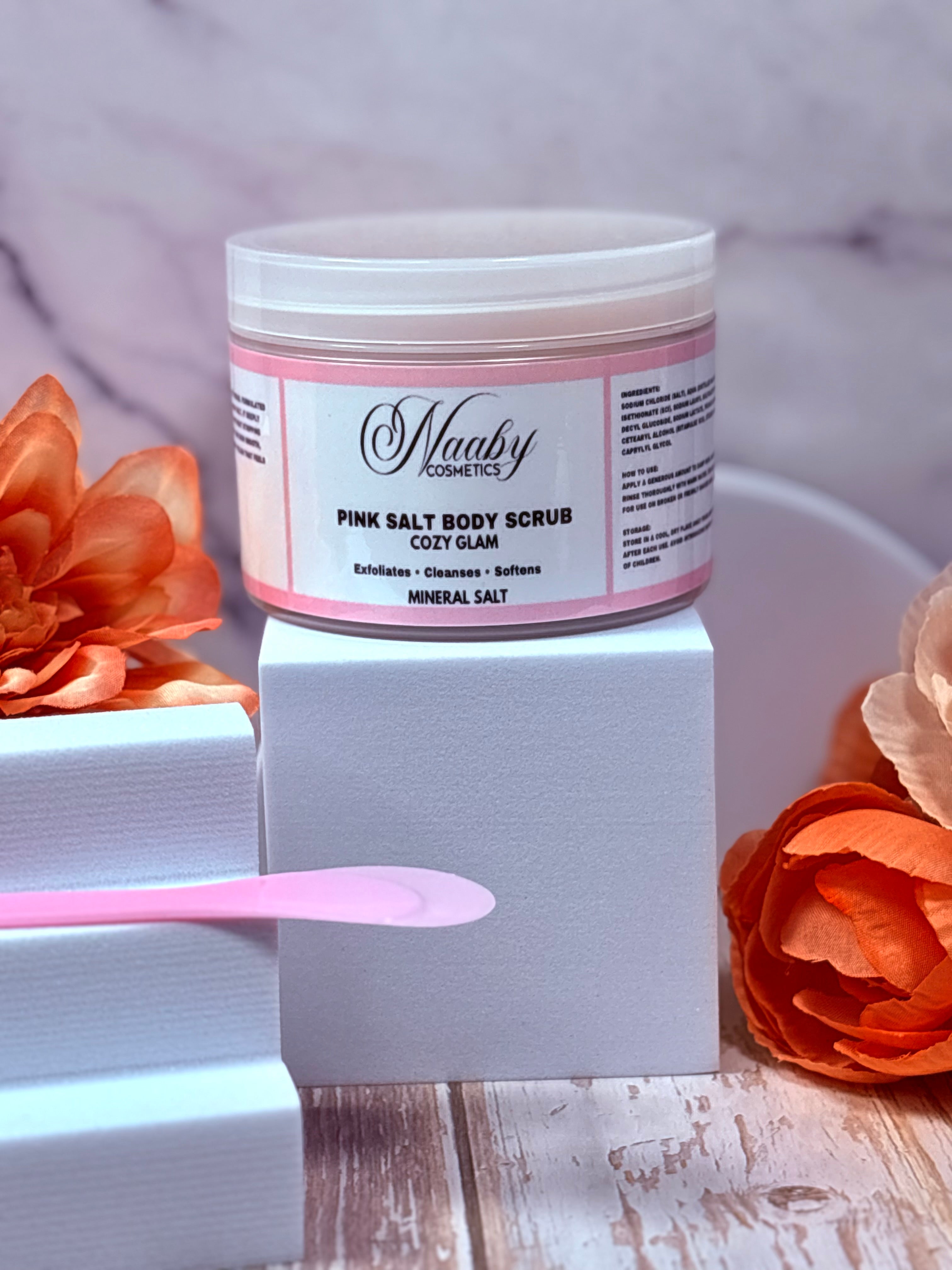 Cozy Glam – Pink Salt Scrub