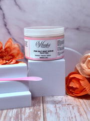 Peachy Vibes – Pink Salt Scrub