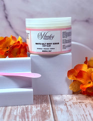 Cozy Glam – White  Salt Scrub