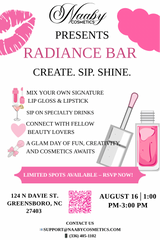 Adults : Create & Blend Radiance Bar: Where Beauty Meets Customization