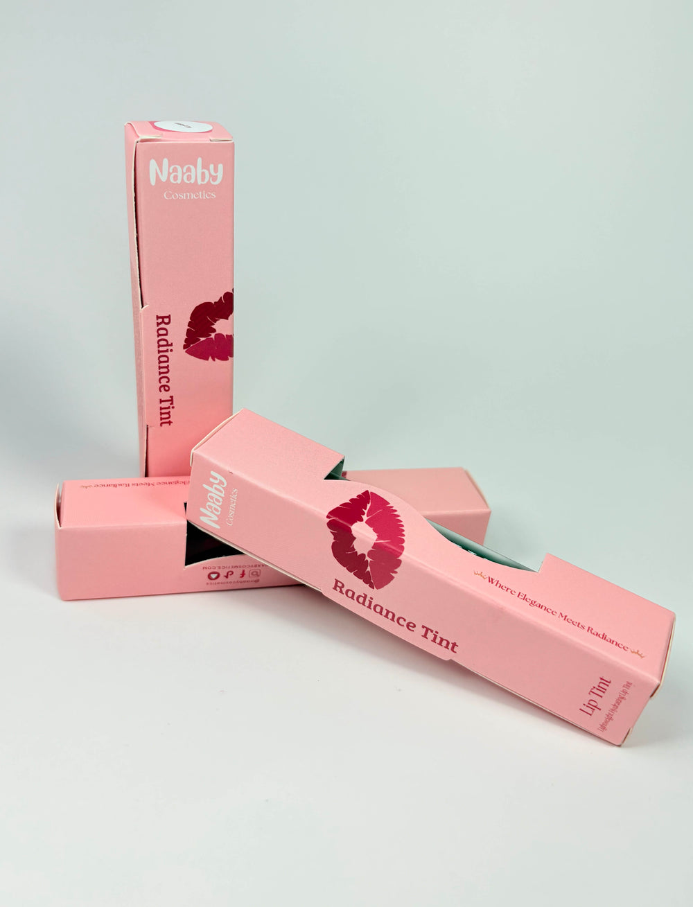 NAABY lip tint on a white background-Long-Wear Water Lip Tint-Midnight Olive